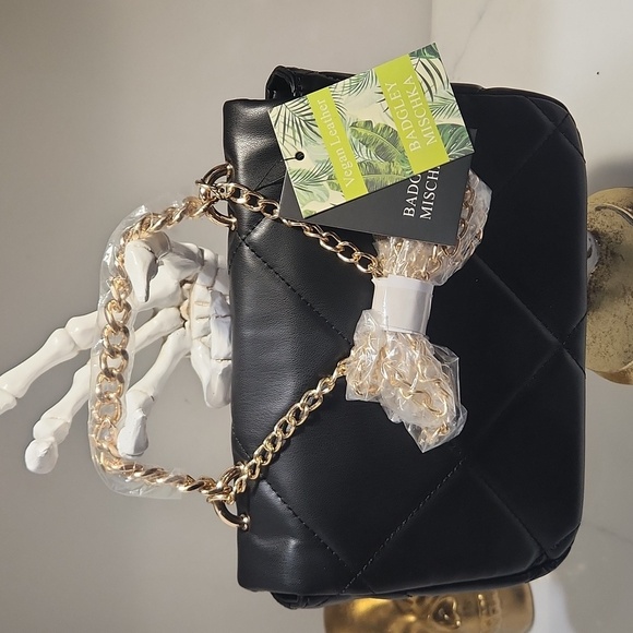 Badgley Mischka Quilted bag NWT - Picture 5 of 6